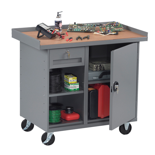 Armoire pour &eacute;tabli mobile, Stratifi&eacute; Surface Maritime Industrial Rubber