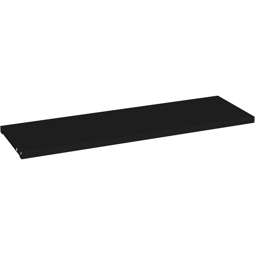 Tablettes suppl&eacute;mentaires pour armoires s&eacute;rie 88 de calibre 16, 36" x 18", Capacit&eacute; de 150 lb, Acier, Noir Maritime Industrial Rubber