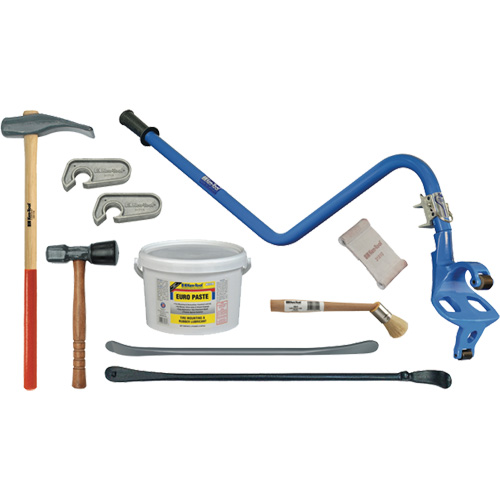 Ensemble d'entretien de pneu de luxe Blue Cobra Maritime Industrial Rubber