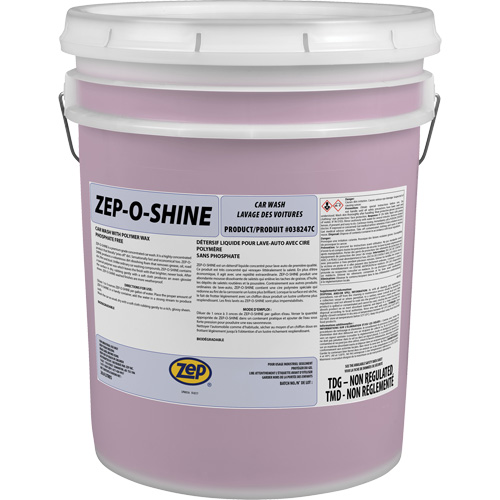Savon d&eacute;tergent et cire pour voiture Zep-O-Shine Maritime Industrial Rubber