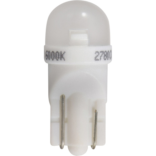 194 Mini Automotive Bulb, LED, 0.5 W/12.8 W, White Maritime Industrial Rubber