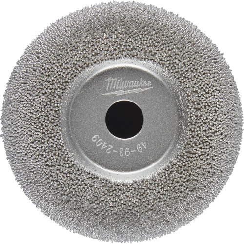 2-1/2" Flared Contour Buffing Wheel for M12 Fuel Low Speed Tire Buffer Maritime Industrial Rubber