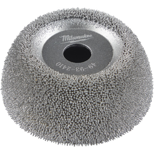 2" Flared Contour Buffing Wheel for M12 Fuel Low Speed Tire Buffer Maritime Industrial Rubber