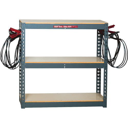 Battery Charging Rack with 10 Clamp Sets Maritime Industrial Rubber