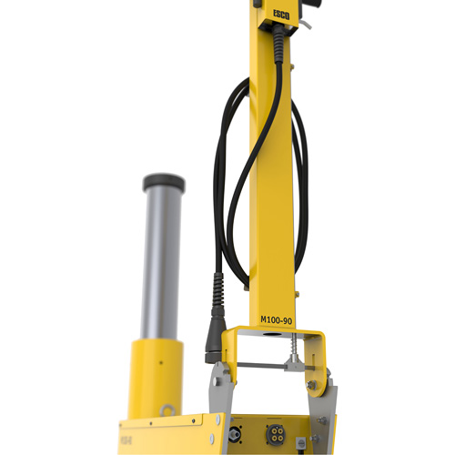 Cric Mammut, 110 tonnes, Air comprim&eacute;/hydraulique Maritime Industrial Rubber
