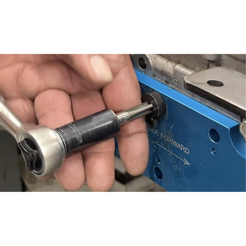 Gabarit de perçage pour installation sur collecteur pour Ford 3,5 L Ecoboost Maritime Industrial Rubber