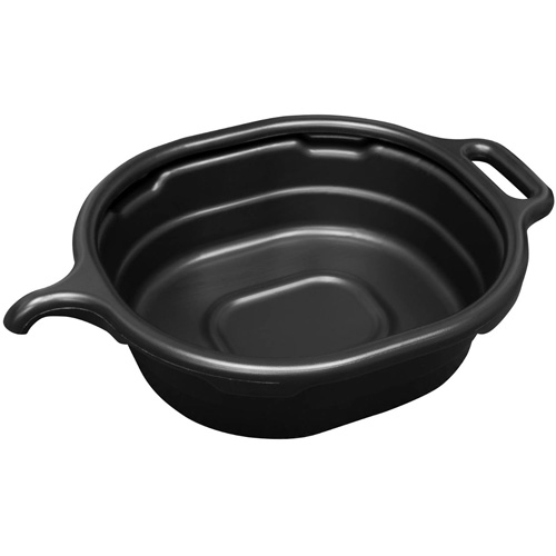 Plateau de drainage ovale noir Maritime Industrial Rubber