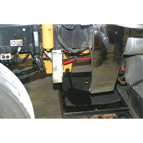 22" Square No Splatter Pad Maritime Industrial Rubber