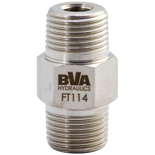 Fitting Hex Nipple, Steel Maritime Industrial Rubber