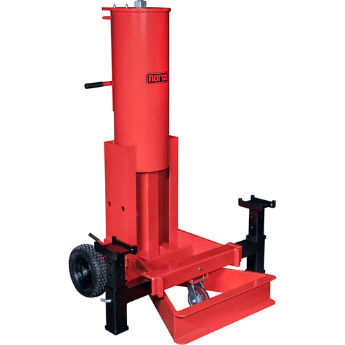 Air Lift Jack, 10 Ton(s) Capacity, 12-1/4" - 49-1/2" H Maritime Industrial Rubber