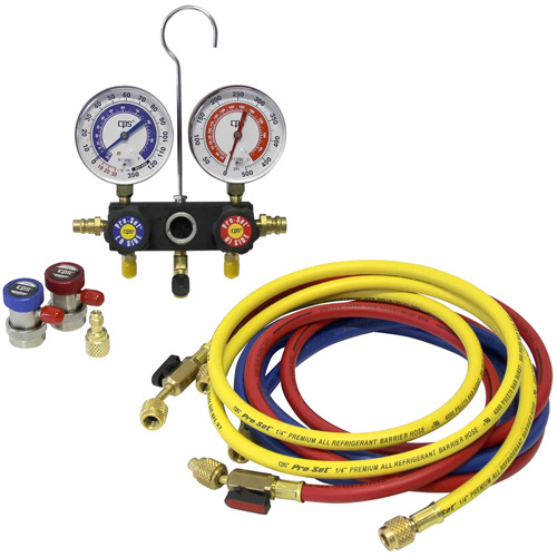 Pro-Set&reg; Manifold Gauge Set Maritime Industrial Rubber
