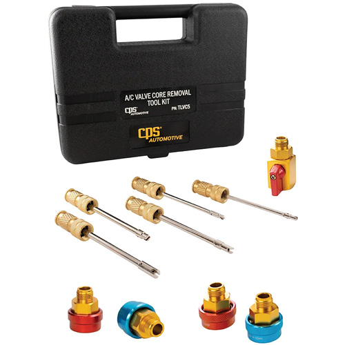 10-Piece A/C Valve Core Removal Tool Kit Maritime Industrial Rubber