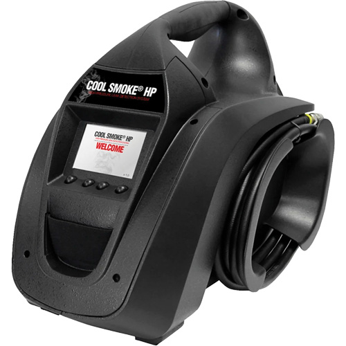 Machine &agrave; fum&eacute;e haute pression CoolSmoke avec adaptateur turbo Maritime Industrial Rubber