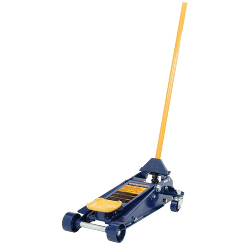 Service Jack, 2 Ton(s) Capacity, 4-1/2" Lowered, 20-1/4" Raised, Manual Hydraulic Maritime Industrial Rubber