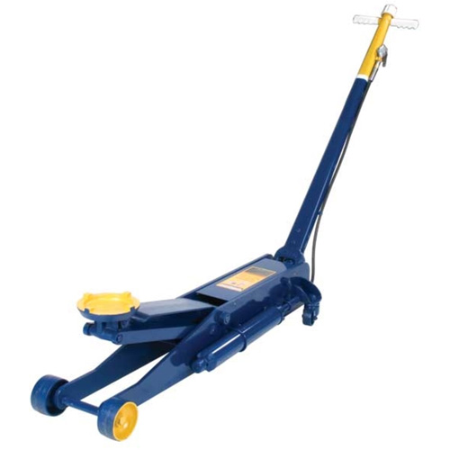 Long cric de ch&acirc;ssis, 4 tonne(s) Capacit&eacute;, 5" Abaiss&eacute;e, 25-3/4" &eacute;lev&eacute;e, Air comprim&eacute;/hydraulique Maritime Industrial Rubber