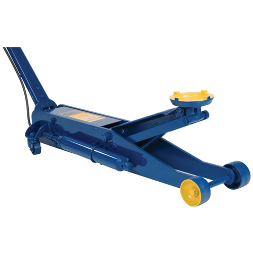 Long cric de ch&acirc;ssis, 4 tonne(s) Capacit&eacute;, 5" Abaiss&eacute;e, 25-3/4" &eacute;lev&eacute;e, Air comprim&eacute;/hydraulique Maritime Industrial Rubber