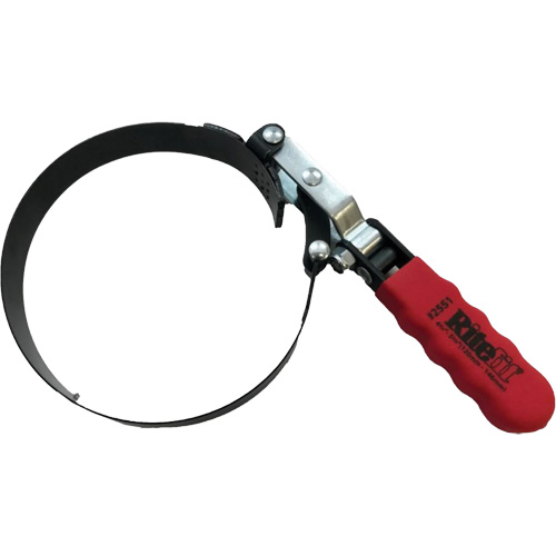 6-Piece Oil Filter Wrench Kit with Magnetic Stand Maritime Industrial Rubber