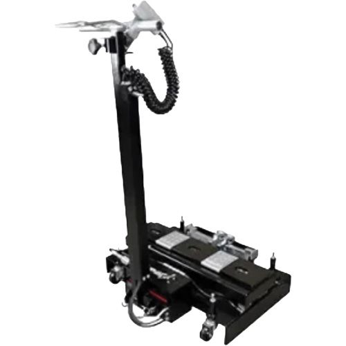 Floor Service Jack, 14 Ton(s) Capacity, 8-1/4" Lowered, 20" Raised, Air Hydraulic Maritime Industrial Rubber