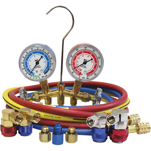 Dual Manifold Gauge Set Maritime Industrial Rubber
