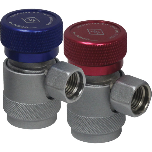 Low Side Manual R134a Quick Coupler with safety lock Maritime Industrial Rubber