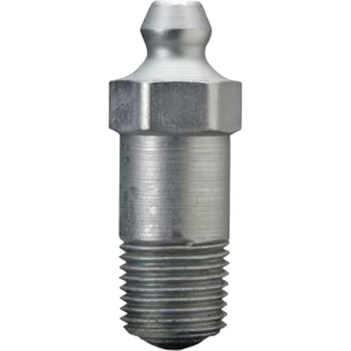 Straight Lubrication Fitting, 1/8" PTF SPL Short Thread Maritime Industrial Rubber
