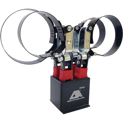 Ensemble de 4 cl&eacute;s pour filtre &agrave; huile avec support Maritime Industrial Rubber