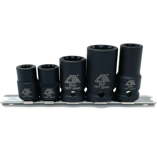 5 Pc. VAG Brake Caliper Socket Set Maritime Industrial Rubber