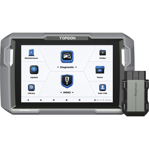 UltraDiag 8" Scan Tool & Key Programming with Bi-Directional Controls Maritime Industrial Rubber