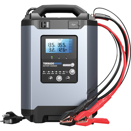 Alimentation stable 90 A et chargeur intelligent 12 V/24 V Tornado90000 Maritime Industrial Rubber