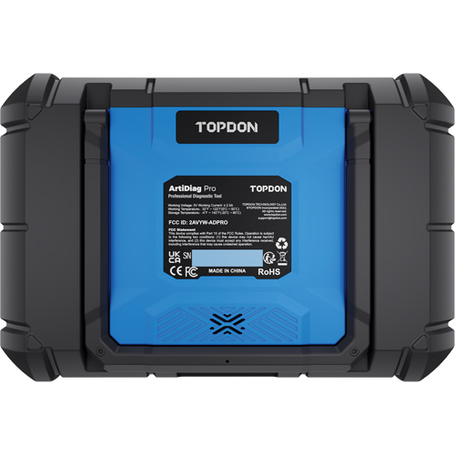 ArtiDiag Pro 7" Scan Tool with Service Functions & Bi-Directional Controls Maritime Industrial Rubber