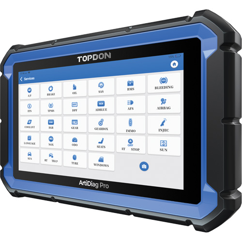 ArtiDiag Pro 7" Scan Tool with Service Functions & Bi-Directional Controls Maritime Industrial Rubber