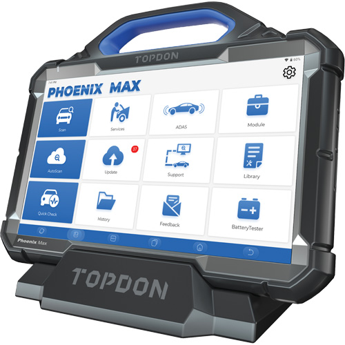 Outil de diagnostic de niveau OE Phoenix Max Basic de 13,3", station daccueil et programmation infonuagique Maritime Industrial Rubber