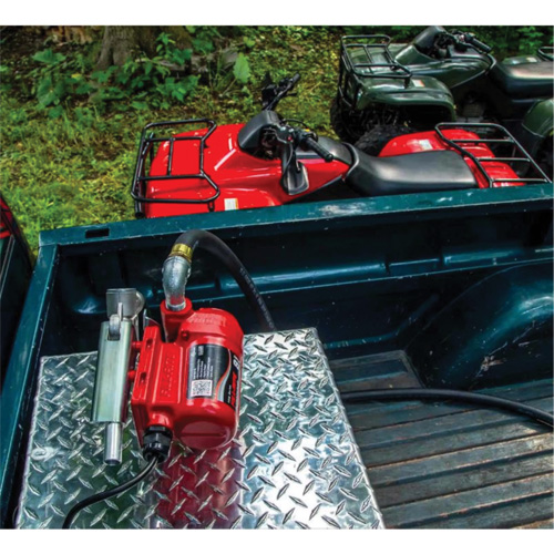 Pompe de transfert de carburant 12 V CC avec pistolet Maritime Industrial Rubber