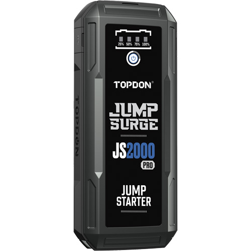JumpSurge2000Pro 2500 Peak Amp Battery Jump Starter, Power Bank & Flashlight Maritime Industrial Rubber