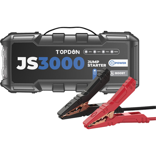 Survolteur, banque d'alimentation et lampe de poche JumpSurge3000 Maritime Industrial Rubber