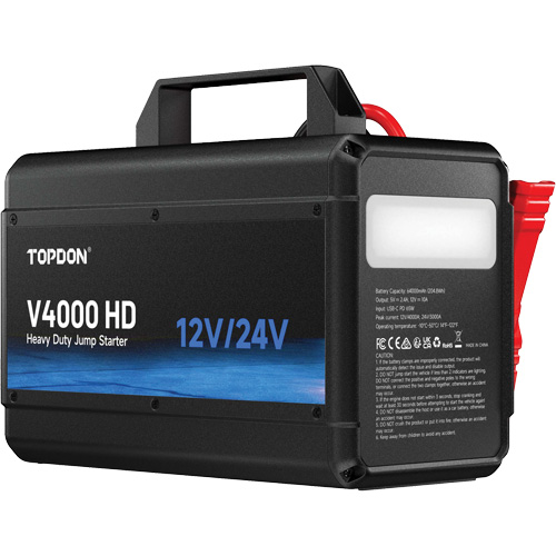 Survolteur V4000 HD 12 V/24 V 4000 A Maritime Industrial Rubber