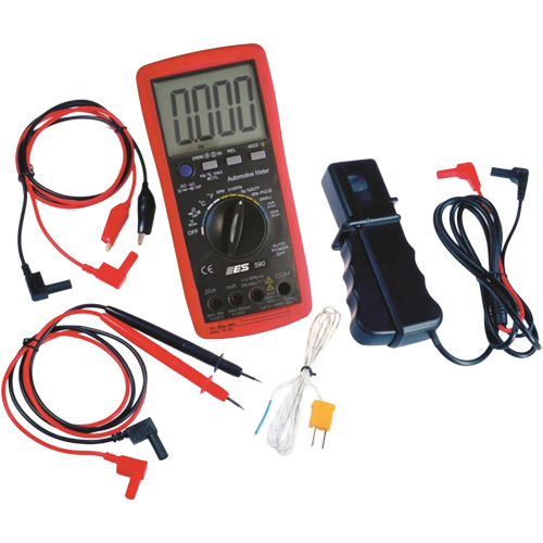 Pro Automotive Digital Multimeter with Case Maritime Industrial Rubber