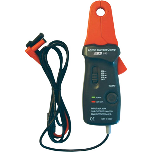 Sonde de courant faible pour multim&egrave;tres num&eacute;riques, oscilloscopes et appareils de mesure &agrave; affichage graphique Maritime Industrial Rubber