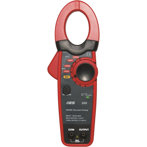 Sonde de courant haute intensit&eacute; AC/DC de 1000 amp&egrave;res Maritime Industrial Rubber