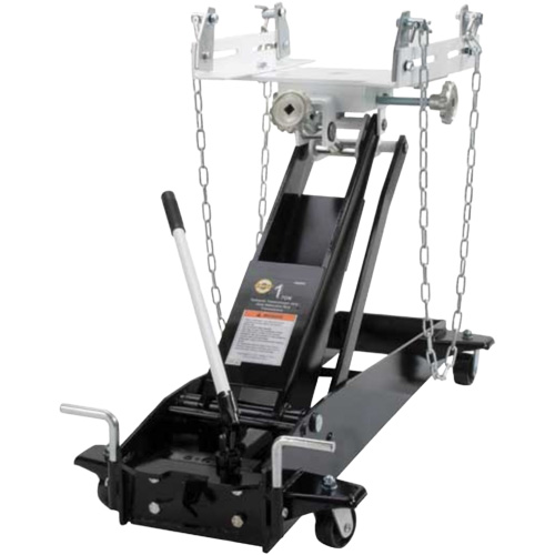 Low Profile Floor Style Transmission Jack, 1 Ton(s) Lifting Capacity Maritime Industrial Rubber