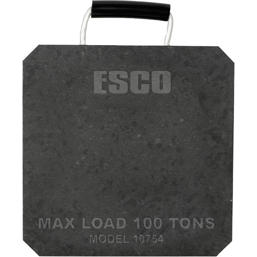 100-Ton Capacity Jack Support Plate Maritime Industrial Rubber