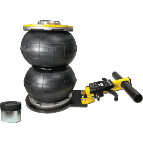 V&eacute;rin &agrave; coussin gonflable biphas&eacute; s&eacute;rie Pro, 2 tonne(s), 17" Hauteur &eacute;lev&eacute;e Maritime Industrial Rubber