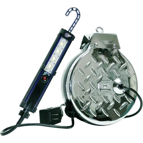 HEMITECH 4 Work Light, Hook, 720 Lumens Maritime Industrial Rubber