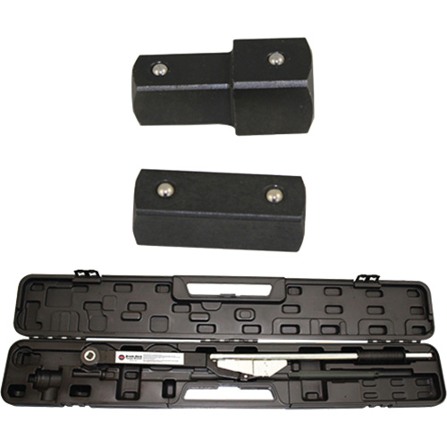 Ensemble de cl&eacute; dynamom&eacute;trique &agrave; d&eacute;clenchement 3/4" & 1" Maritime Industrial Rubber