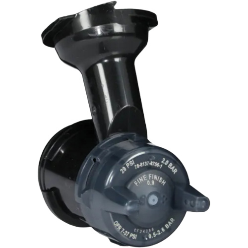 Performance Gravity Fine Finish Atomizing Head - White Maritime Industrial Rubber