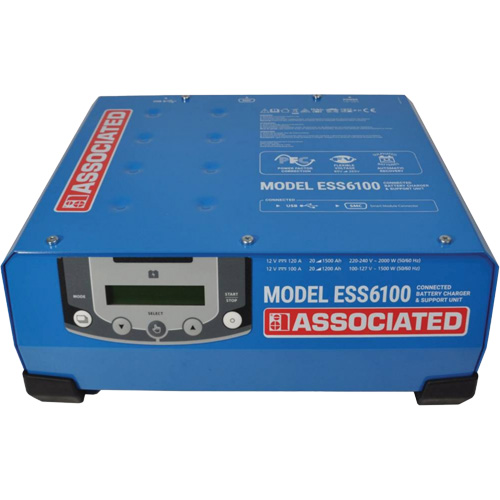100 A High-Power Smart Charger with Inverter Technology Maritime Industrial Rubber