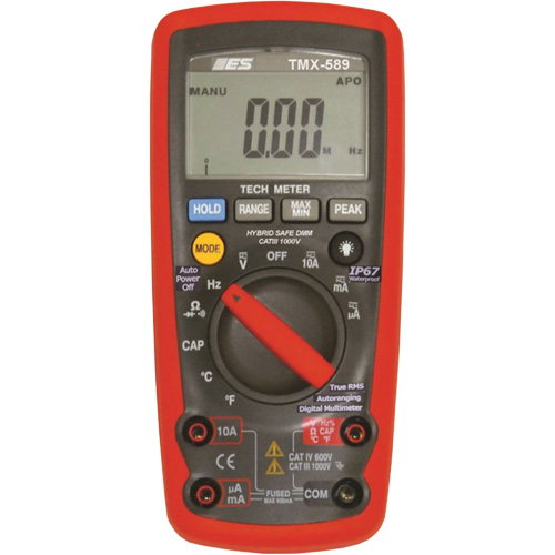 Ensemble de compteur pour techniciens avec formation vid&eacute;o et guide de d&eacute;pannage Maritime Industrial Rubber