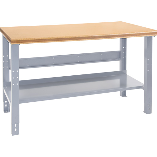 Industrial Duty Workbench, 72" W x 36" D x 34" H, 1000 lbs. Capacity Maritime Industrial Rubber