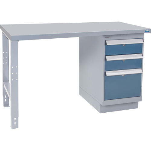 &eacute;tabli industriel, 24" la x 60" p x 34" h, Capacit&eacute; 1000 lb Maritime Industrial Rubber