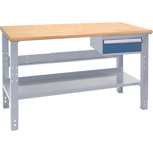 Industrial-Duty Workbench, 1000 lbs Cap., 72" W x 30" D, 34" H Maritime Industrial Rubber